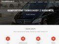 Możliwość rezerwacji on-line www.taxivanwarsaw.pl